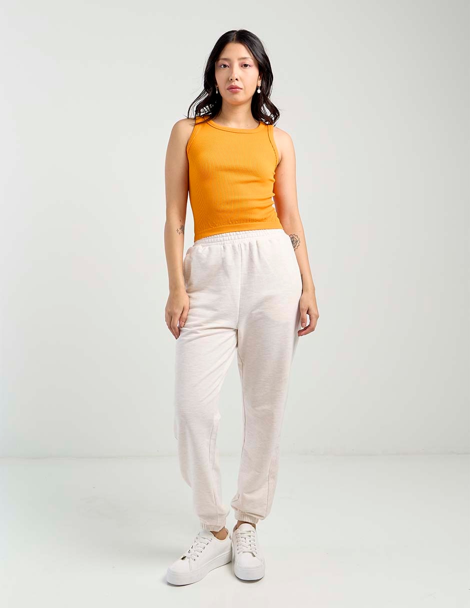 Pants regular Non Stop con elástico para mujer