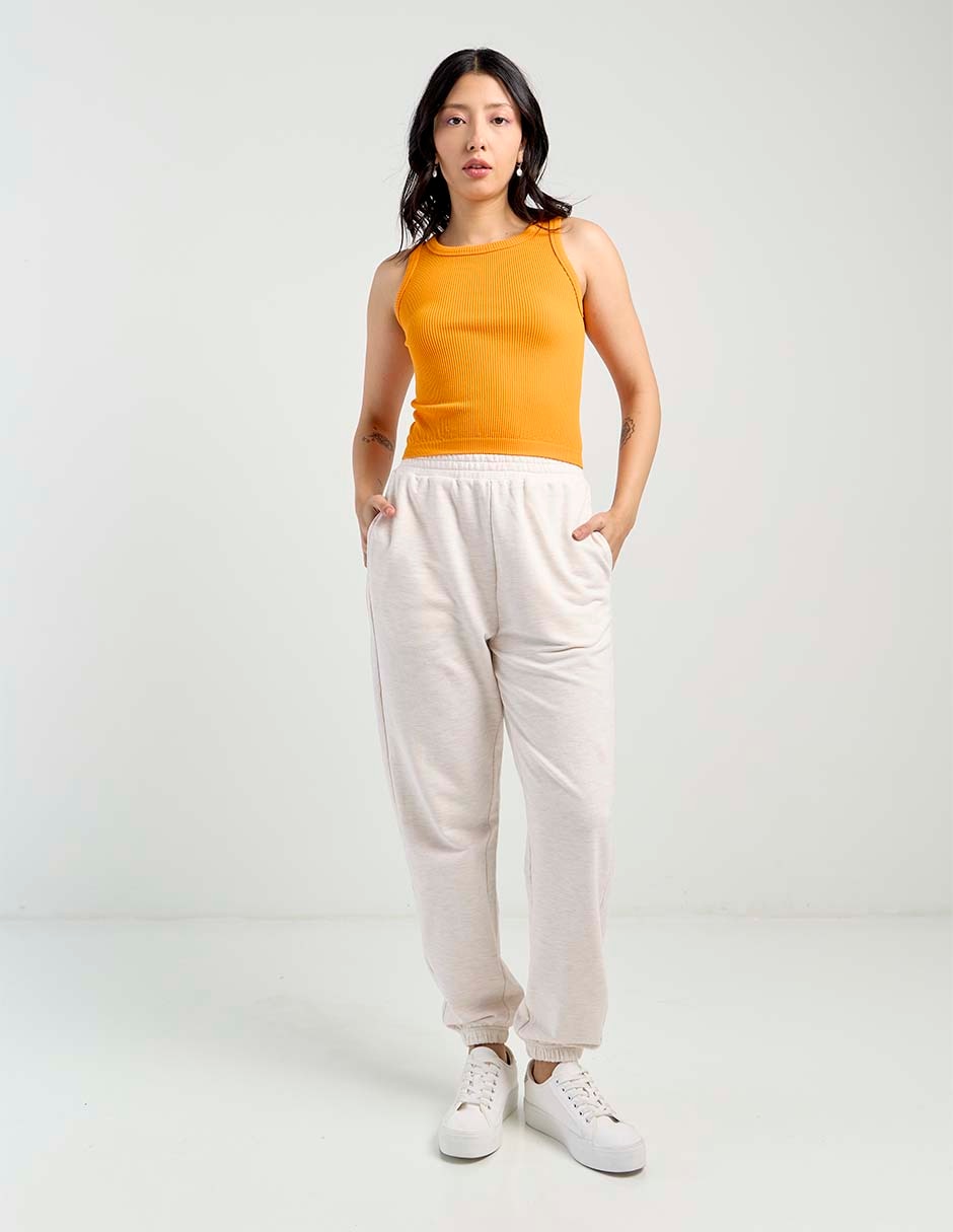 Pants regular Non Stop con elástico para mujer
