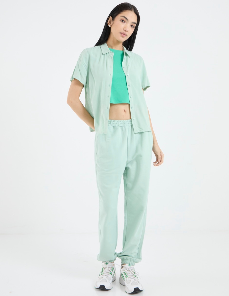 Pants regular Non Stop con elástico para mujer 3