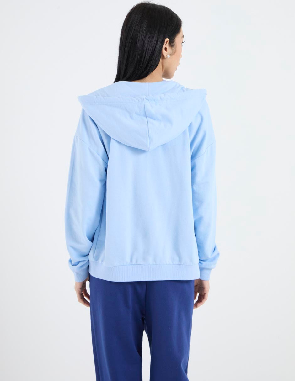 Sudadera con capucha y bolsa Non Stop para mujer