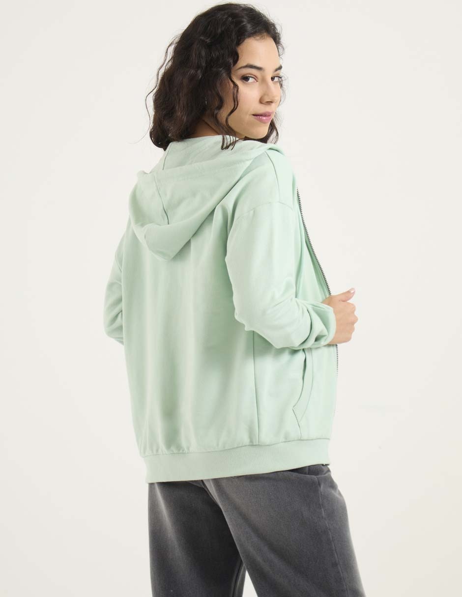 Sudadera con capucha y bolsa Non Stop para mujer