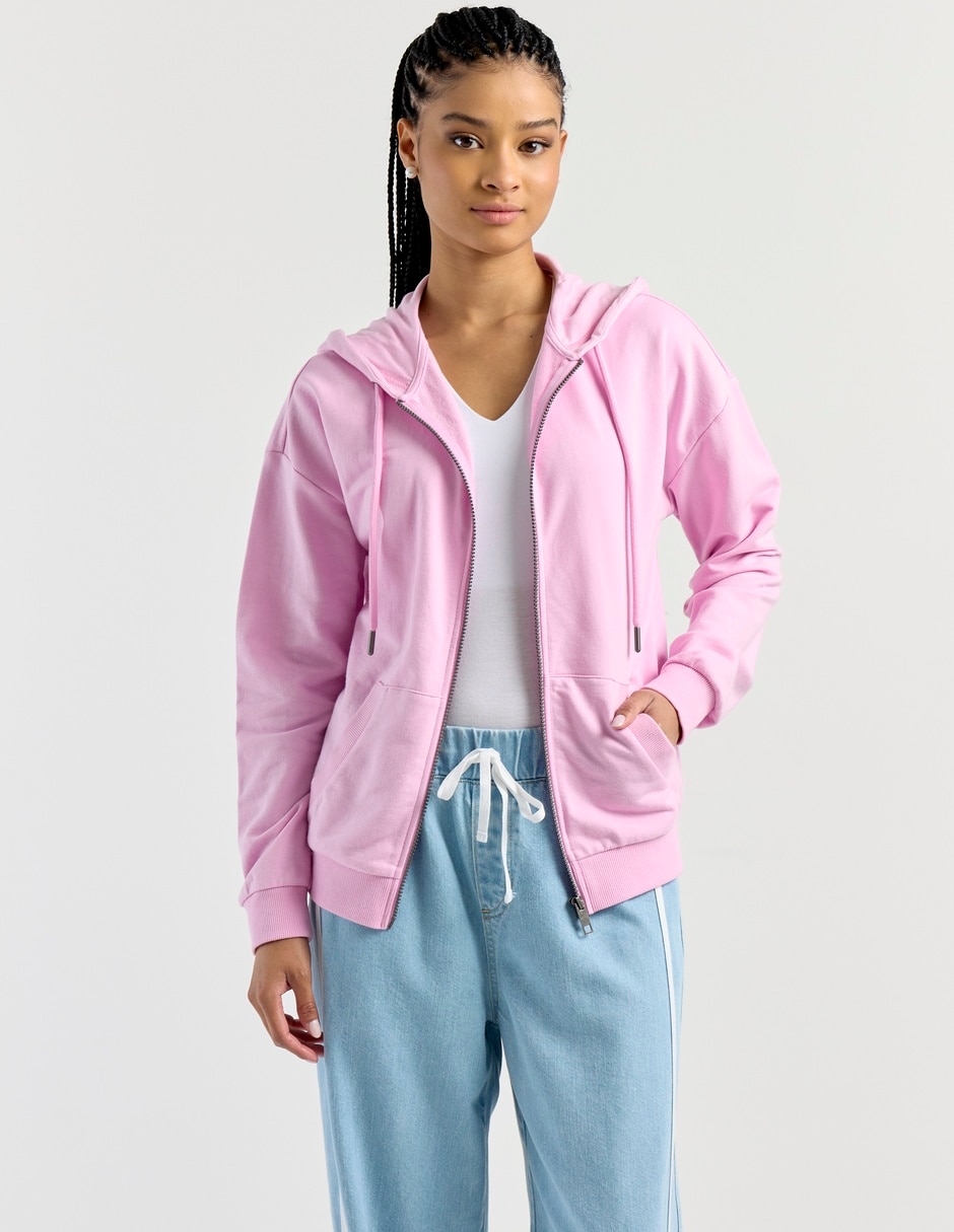 Sudadera con capucha y bolsa Non Stop para mujer