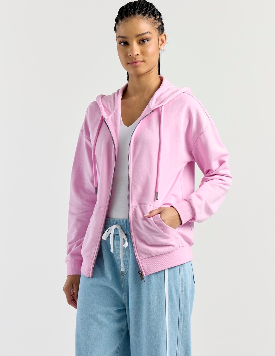Sudadera con capucha y bolsa Non Stop para mujer