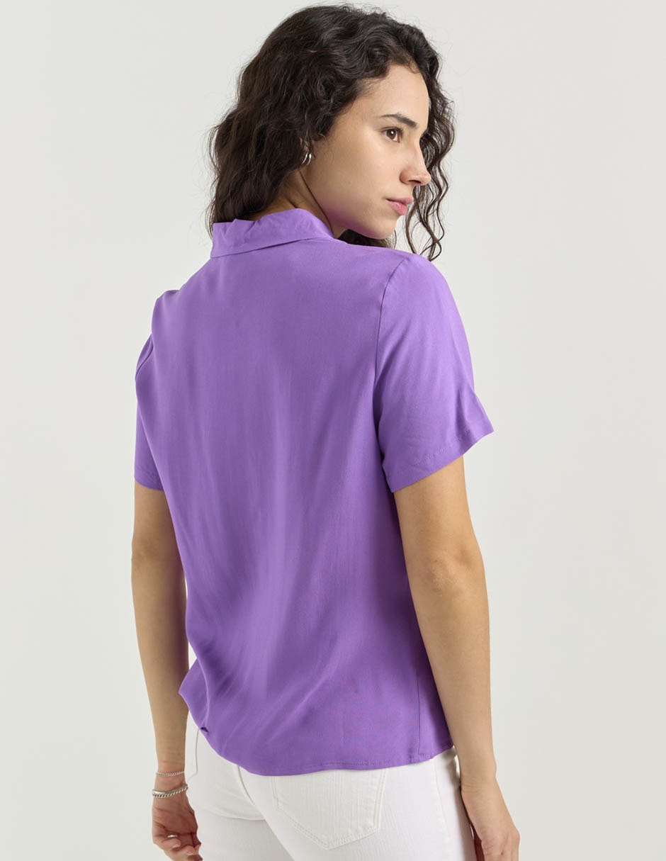 Blusa manga corta para mujer 2