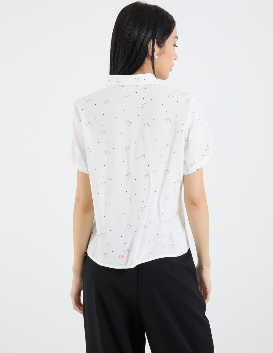Blusa Non Stop manga corta para mujer