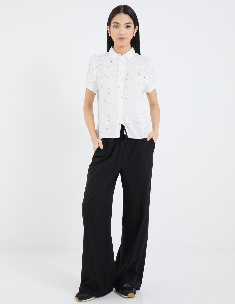 Blusa Non Stop manga corta para mujer