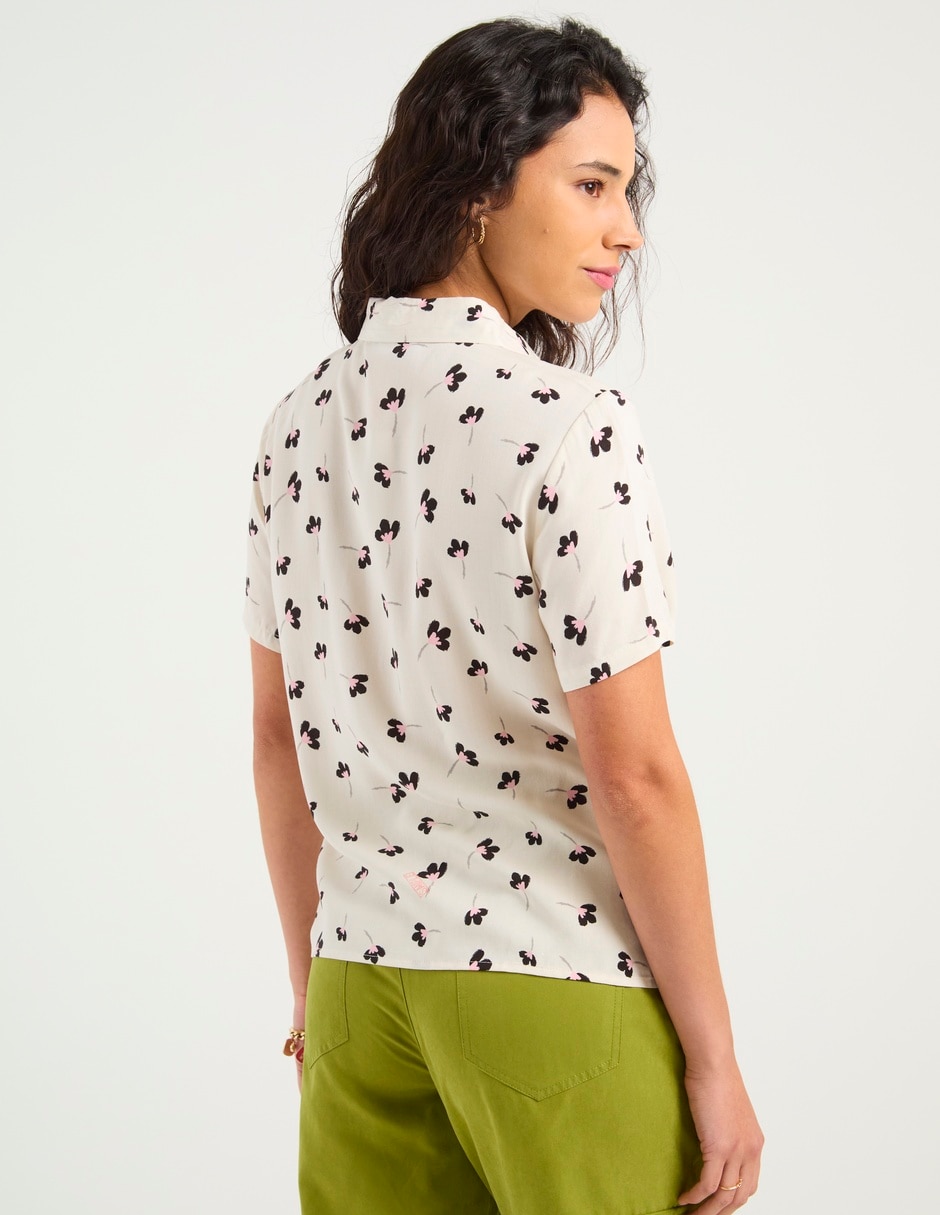 Blusa Petite Studio manga larga para mujer 6