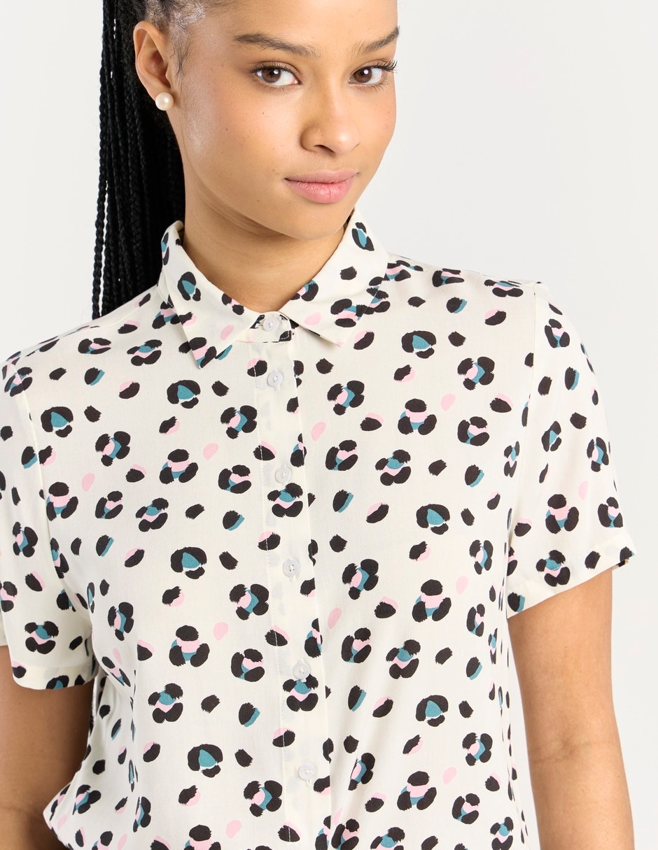 Blusa manga corta para mujer 10