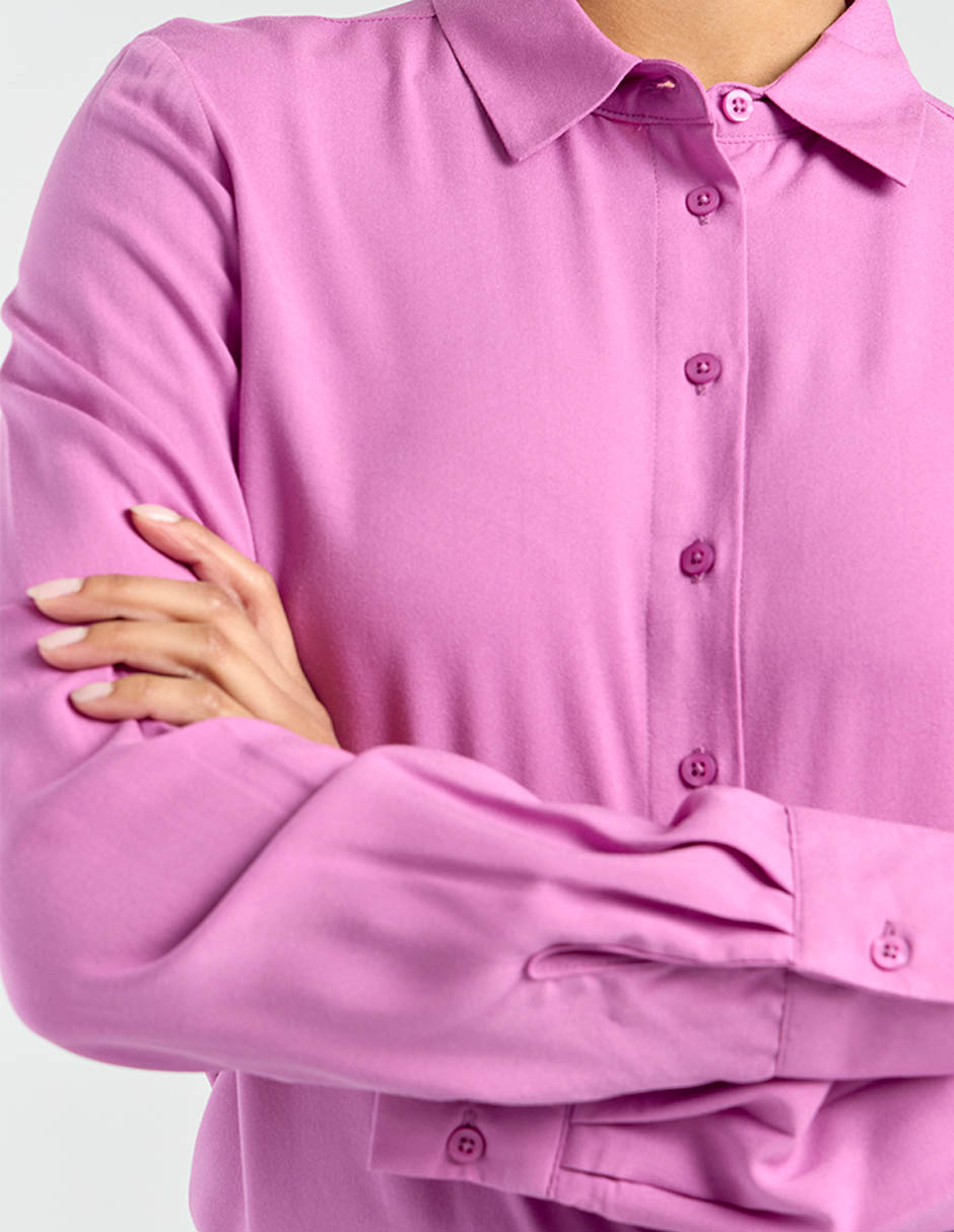 Blusa Petite Studio manga larga para mujer 4