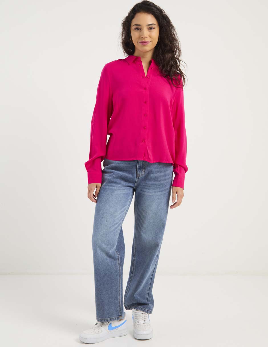 Blusa Camisera Manga Larga para mujer 3