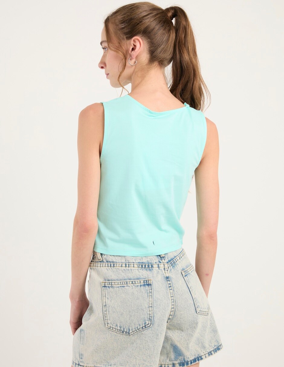 Top cuello redondo tirante ancho 2