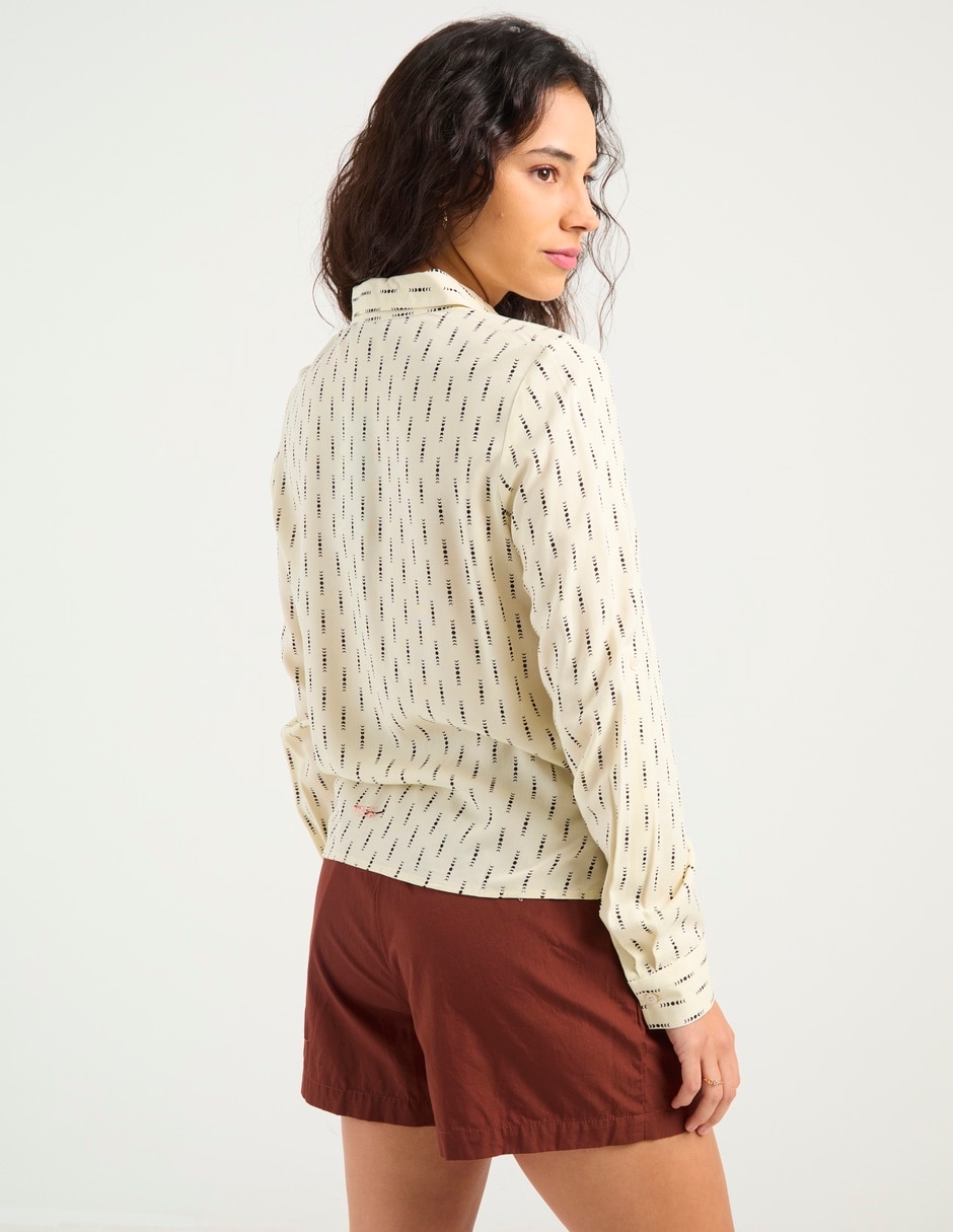 Blusa manga larga para mujer 12