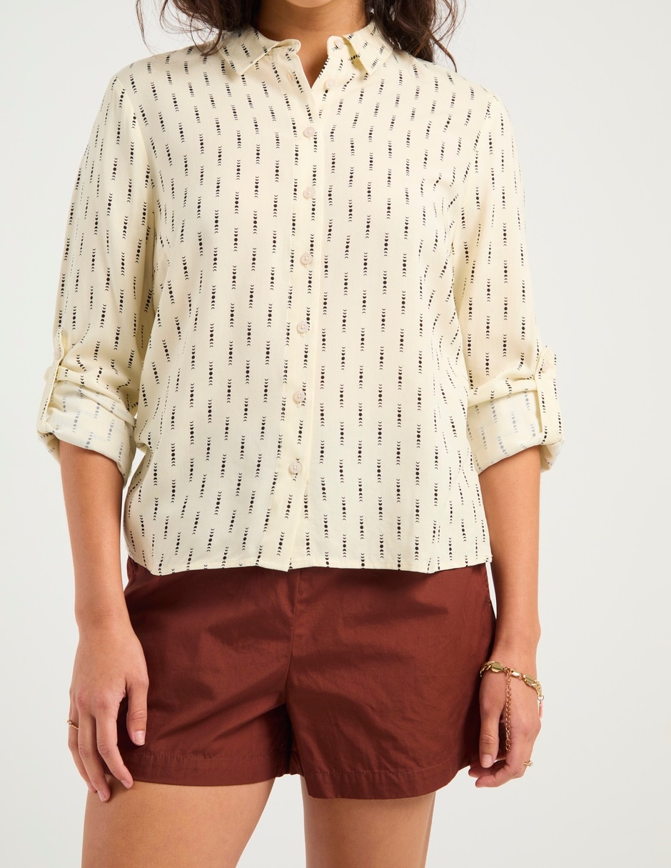 Blusa manga larga para mujer 13