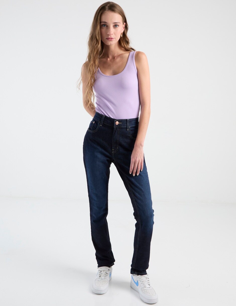 Body con escote medio para mujer 3