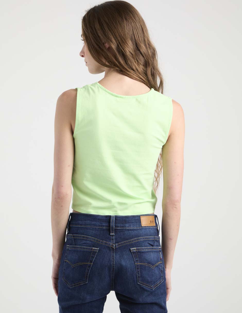 Top Non Stop cuello redondo