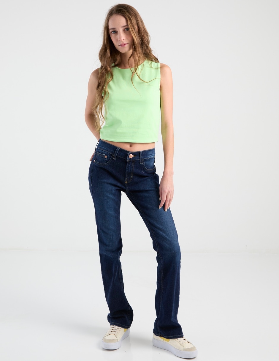 Top Non Stop cuello redondo