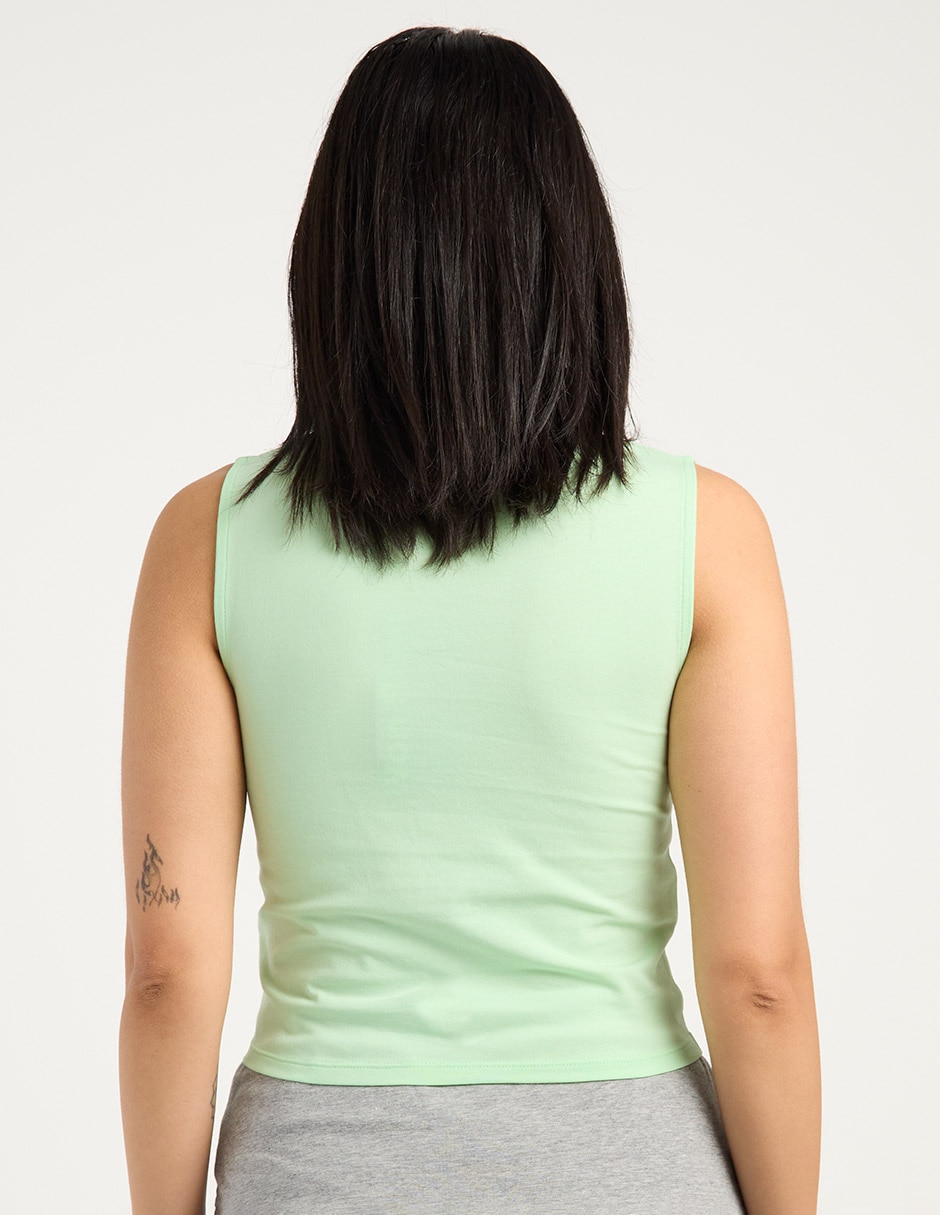 Top Non Stop cuello redondo