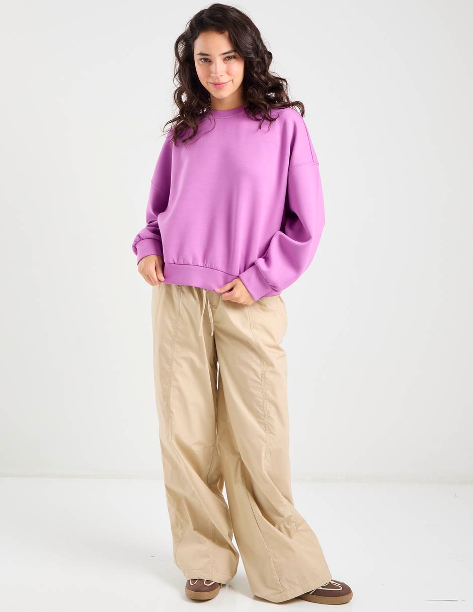 Pantalón relaxed Non Stop amplio para mujer