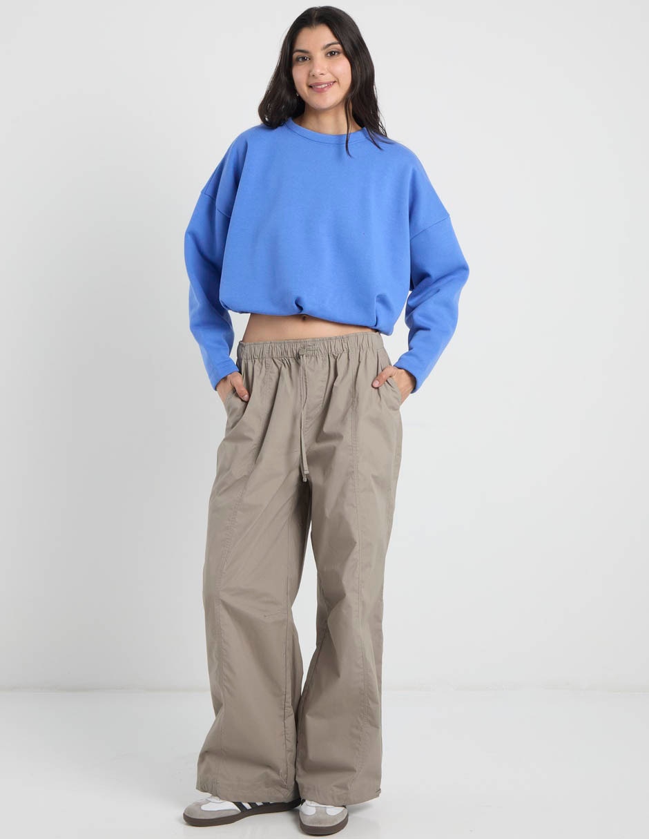 Pantalón relaxed amplio para mujer 5