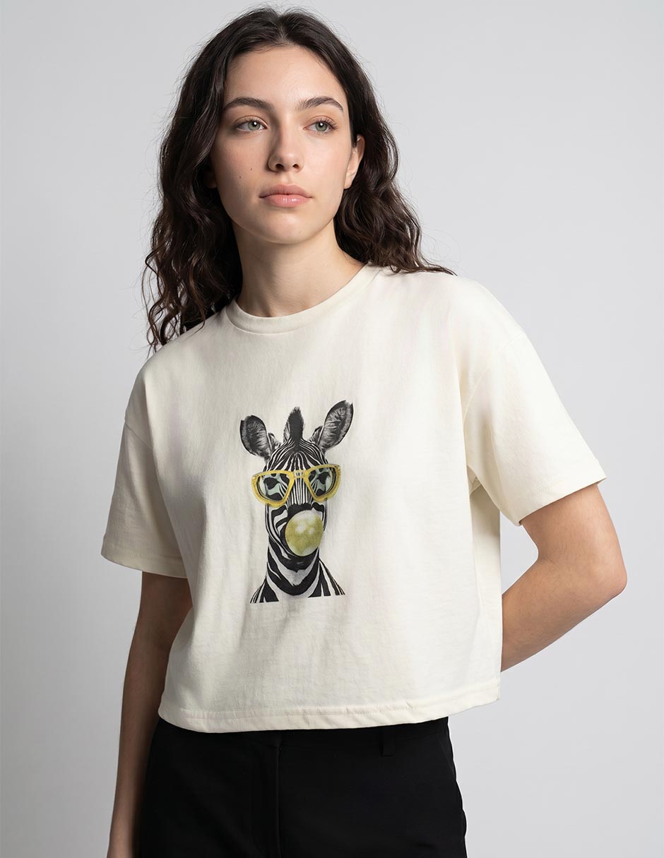 Blusa Non Stop manga corta para mujer