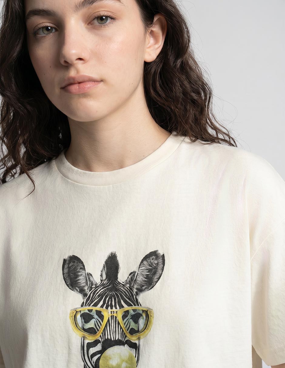Blusa Non Stop manga corta para mujer