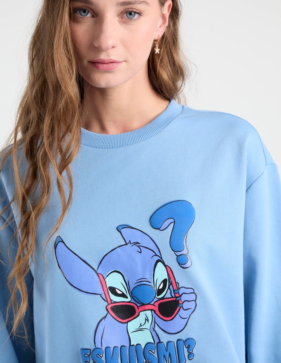 Sudadera Disney Dtr Stitch para mujer