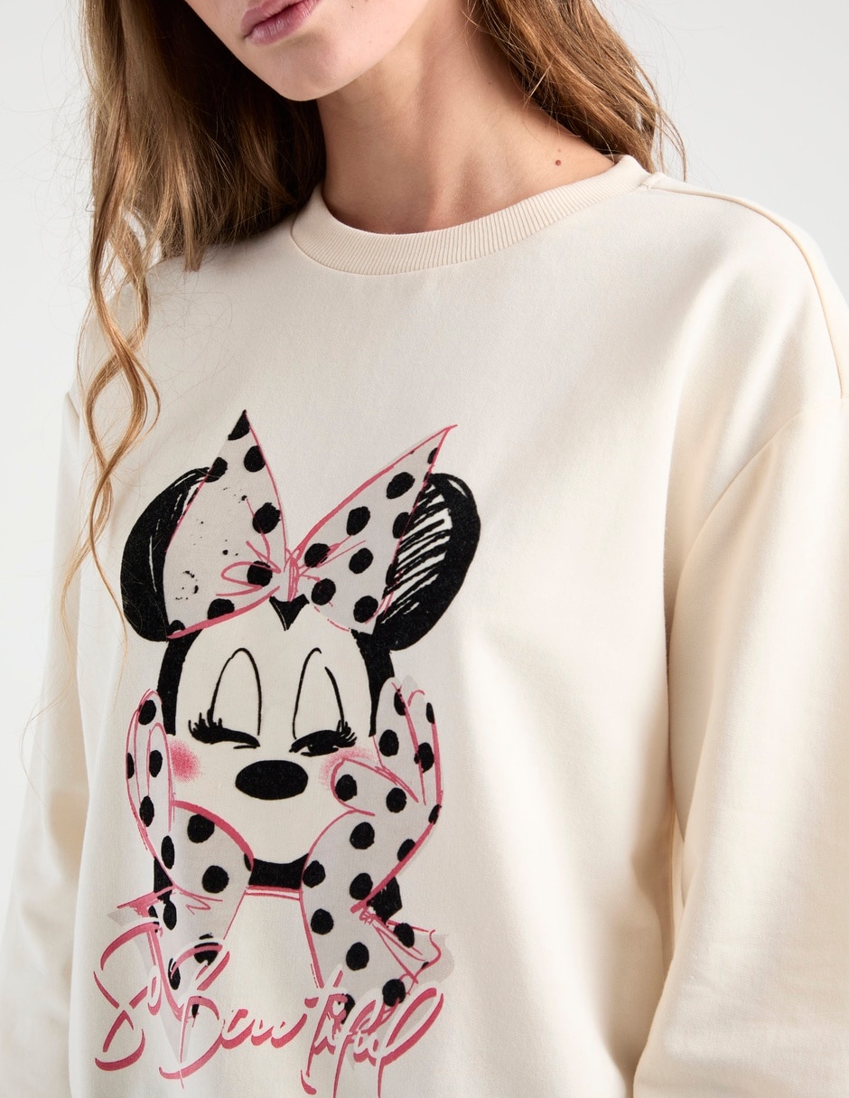 Sudadera Disney Dtr Minnie Mouse para mujer