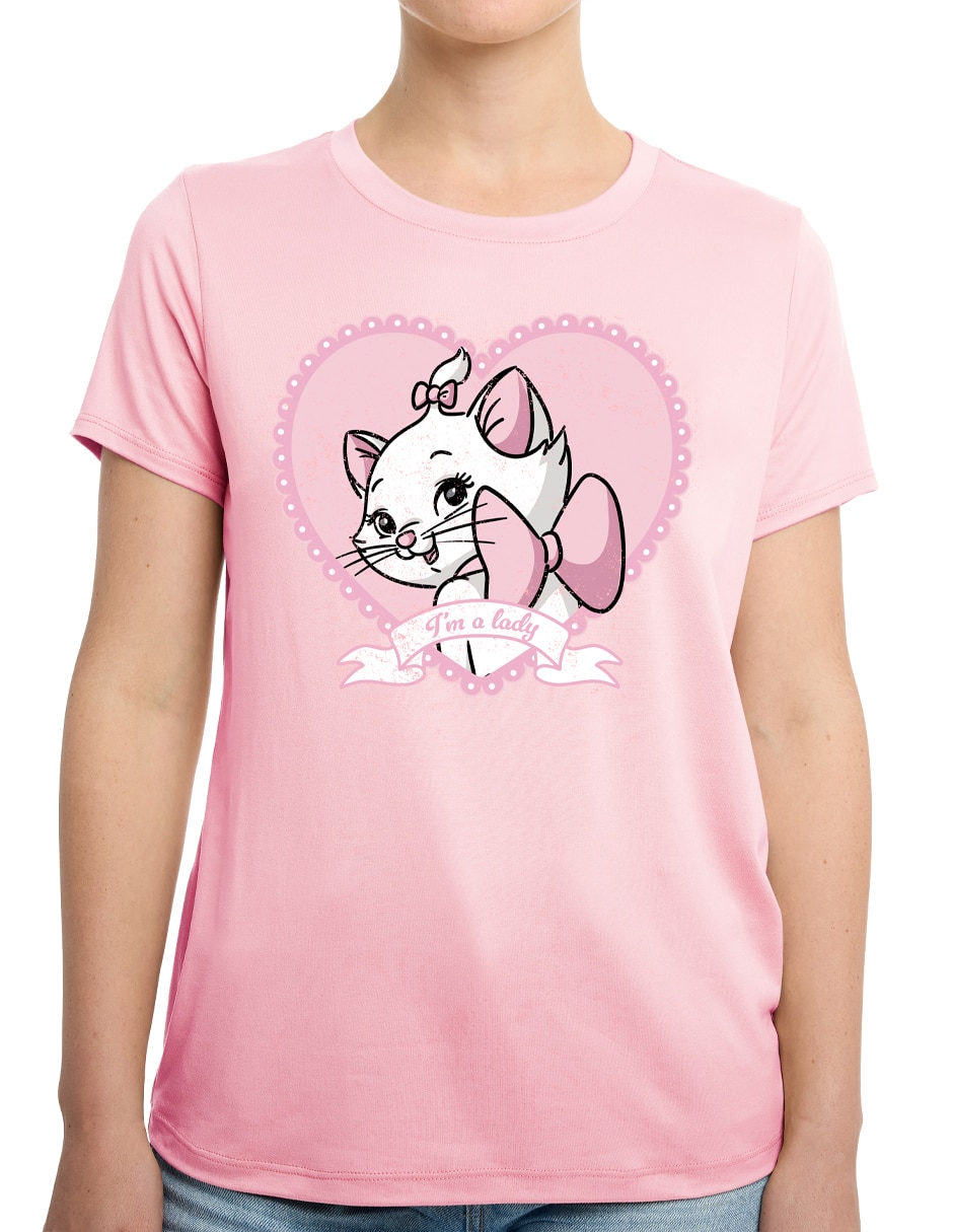 Playera manga corta Disney Dtr cuello redondo para mujer