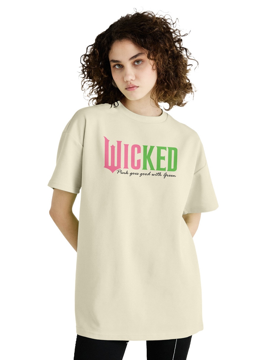 Playera manga corta cuello redondo para mujer Playera manga corta cuello redondo para mujer