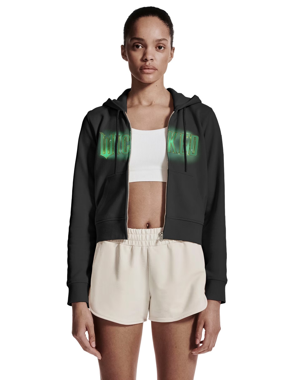 Sudadera con capucha y bolsa Wicked para mujer Sudadera con capucha y bolsa Wicked para mujer