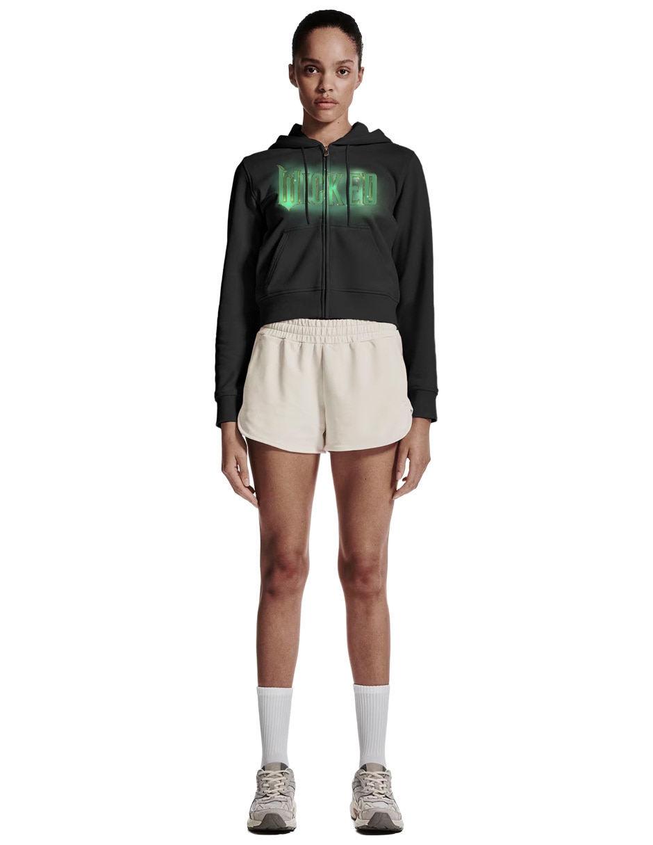 Sudadera con capucha y bolsa Wicked para mujer