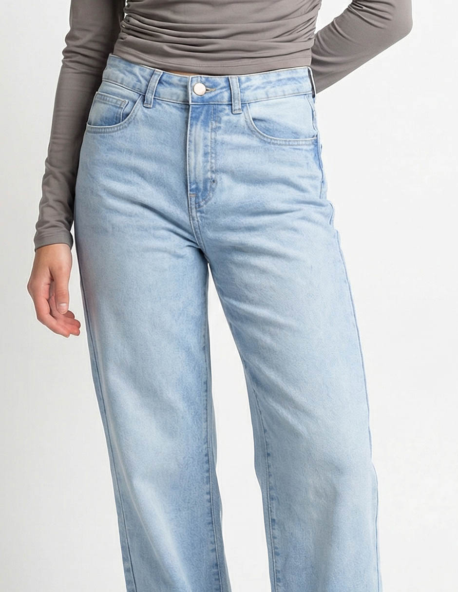 Jeans amplio cintura Non Stop para mujer