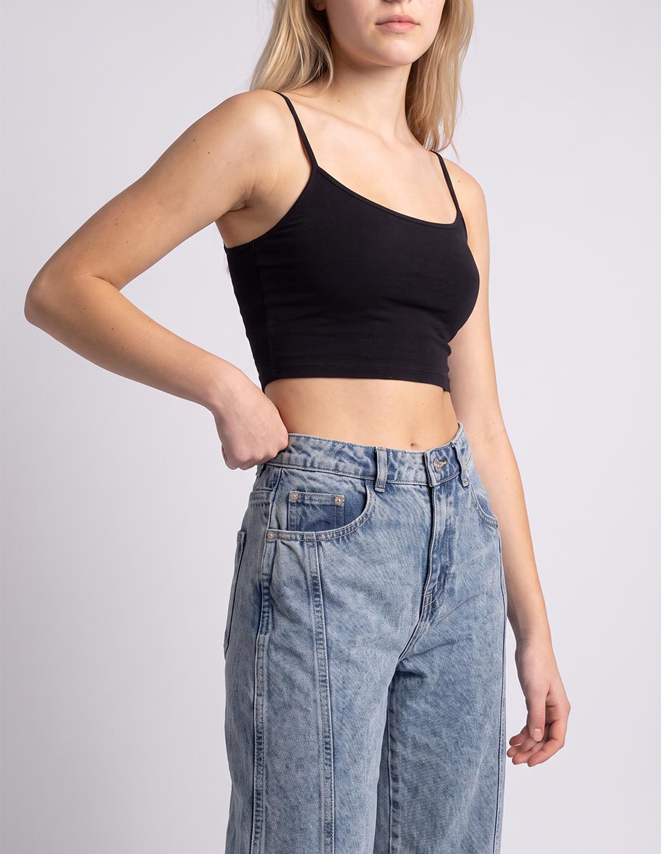 Jeans barrel para mujer 3