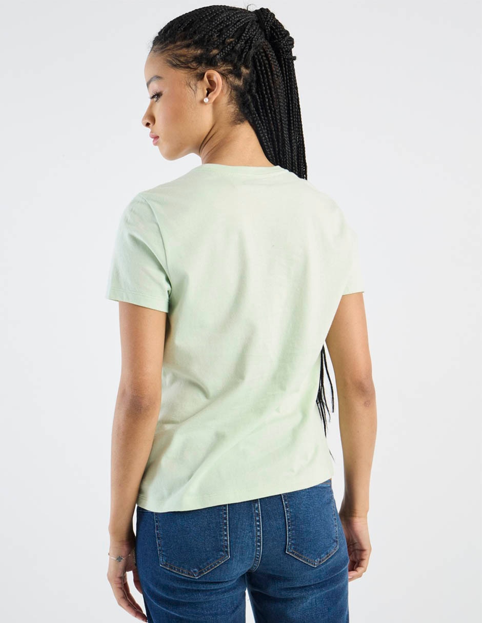 Playera manga corta cuello redondo mujer 6