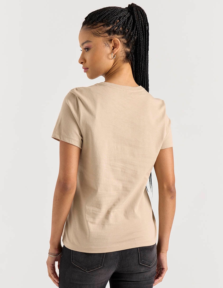 Playera manga corta Non Stop cuello redondo para mujer 2