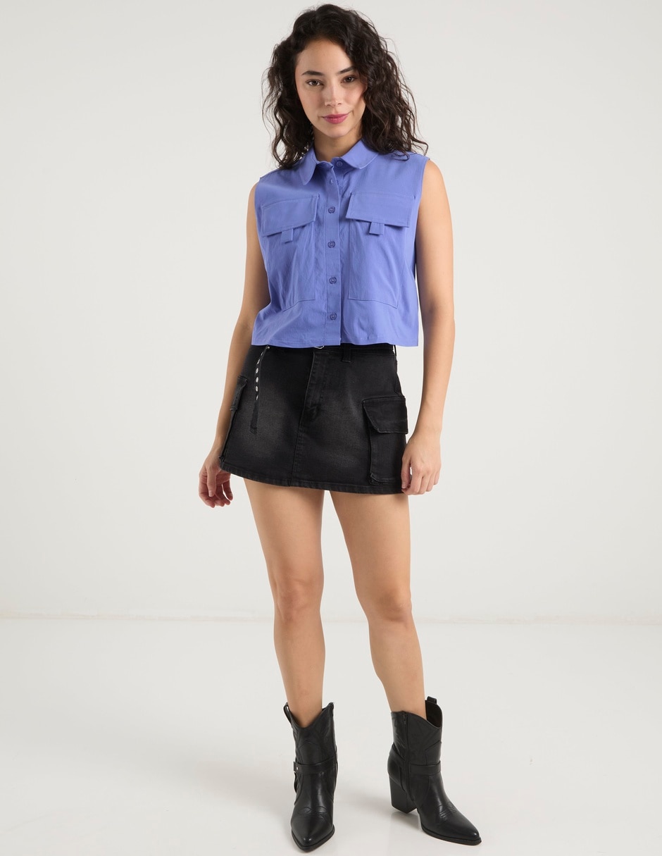 Blusa camisera para mujer 3