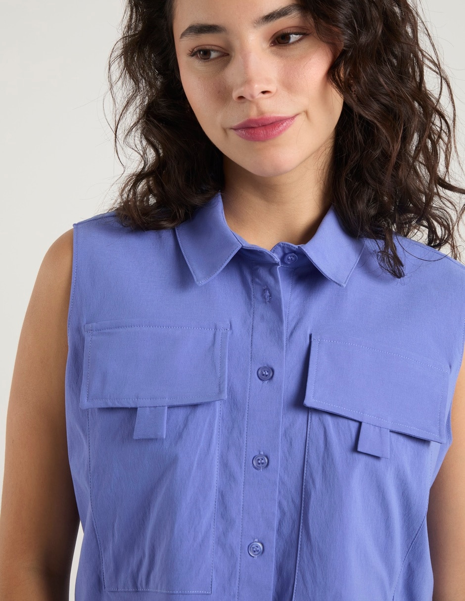 Blusa camisera para mujer 4
