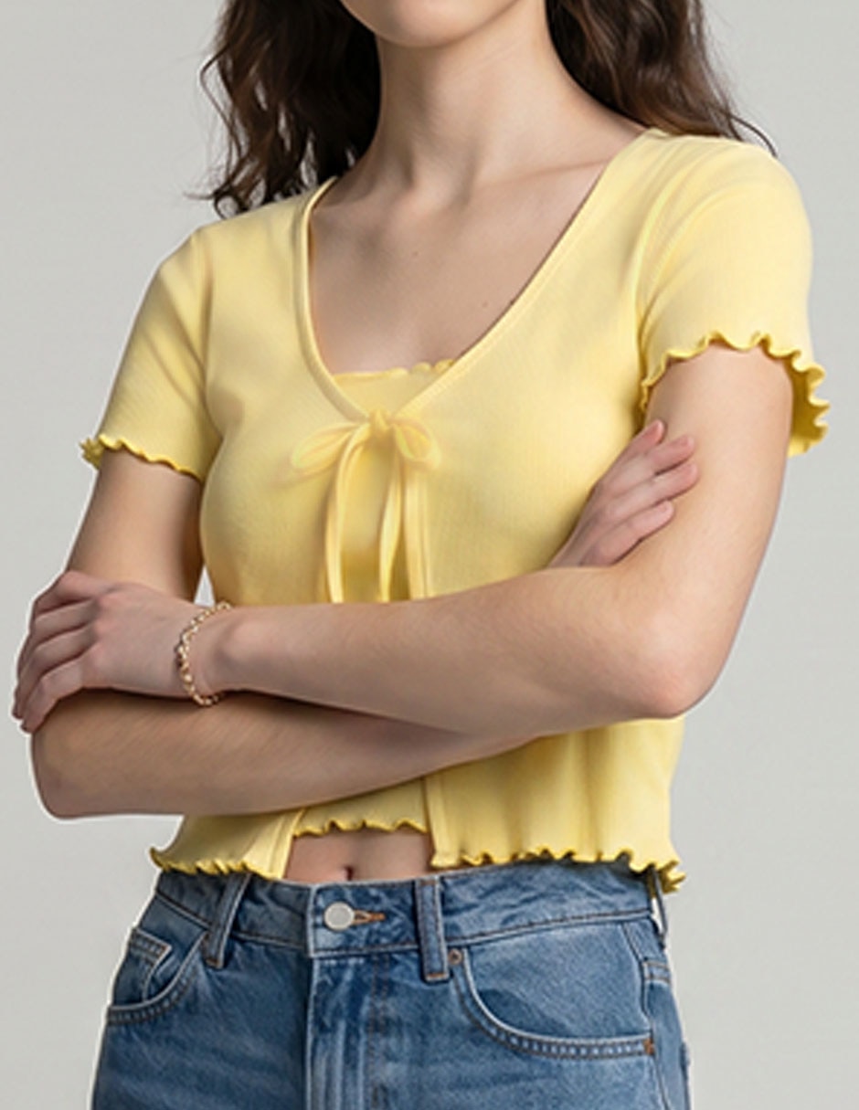 Blusa Non Stop manga corta para mujer