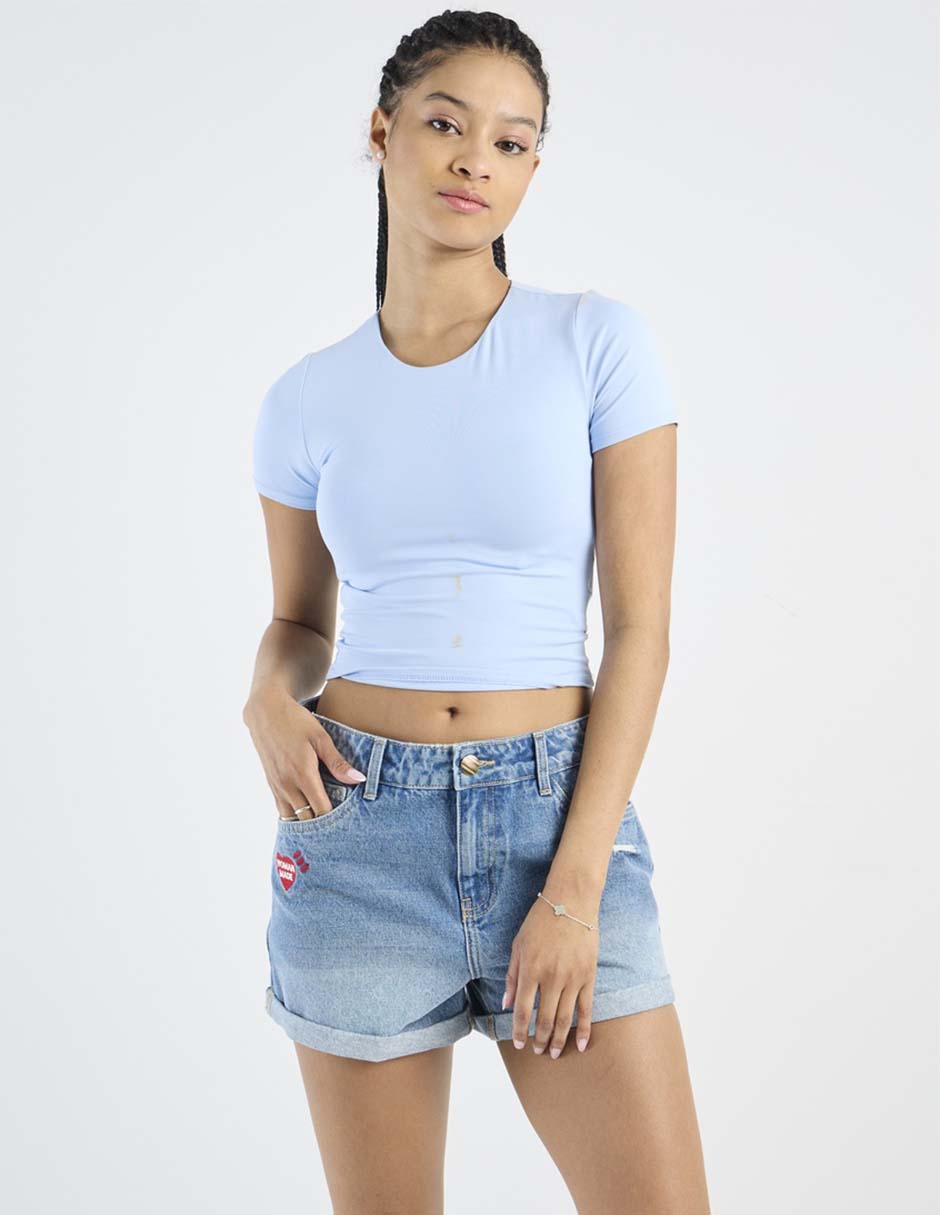 Short de mezclilla para mujer Short de mezclilla para mujer