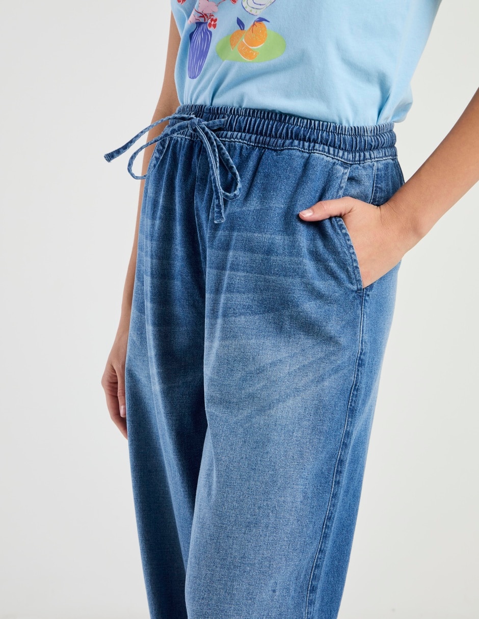 Jeans wide leg para mujer 2