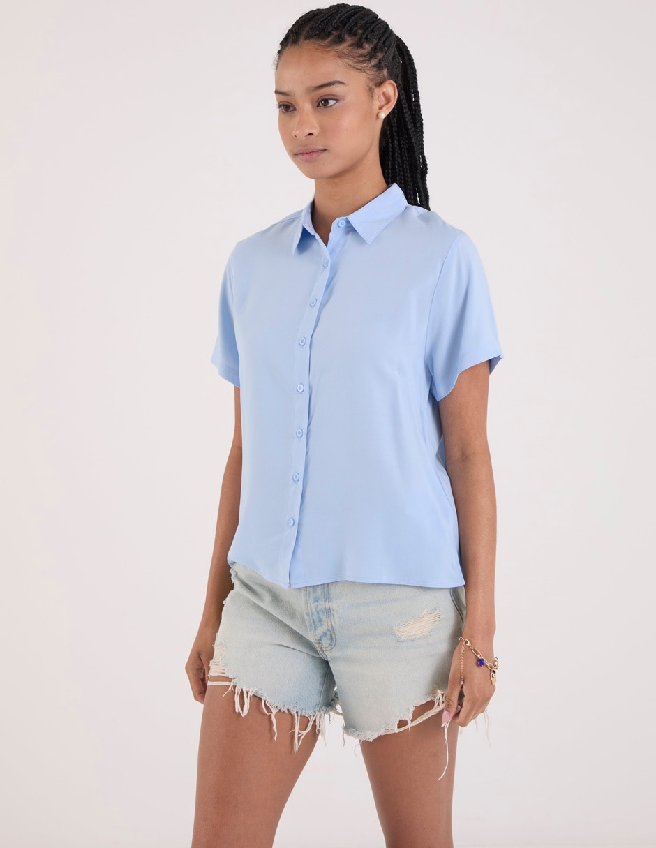 Blusa manga corta para mujer Blusa manga corta para mujer