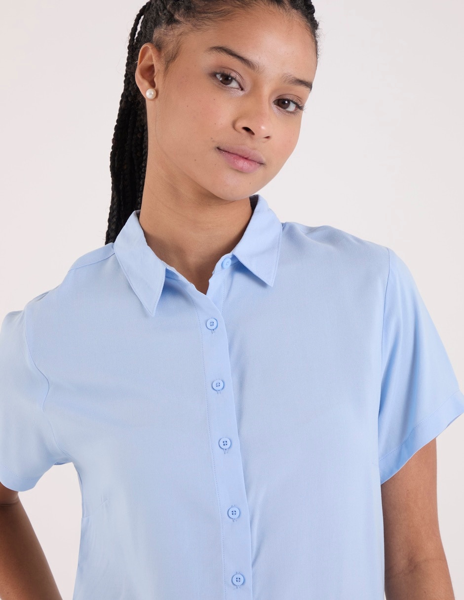 Blusa manga corta para mujer 3