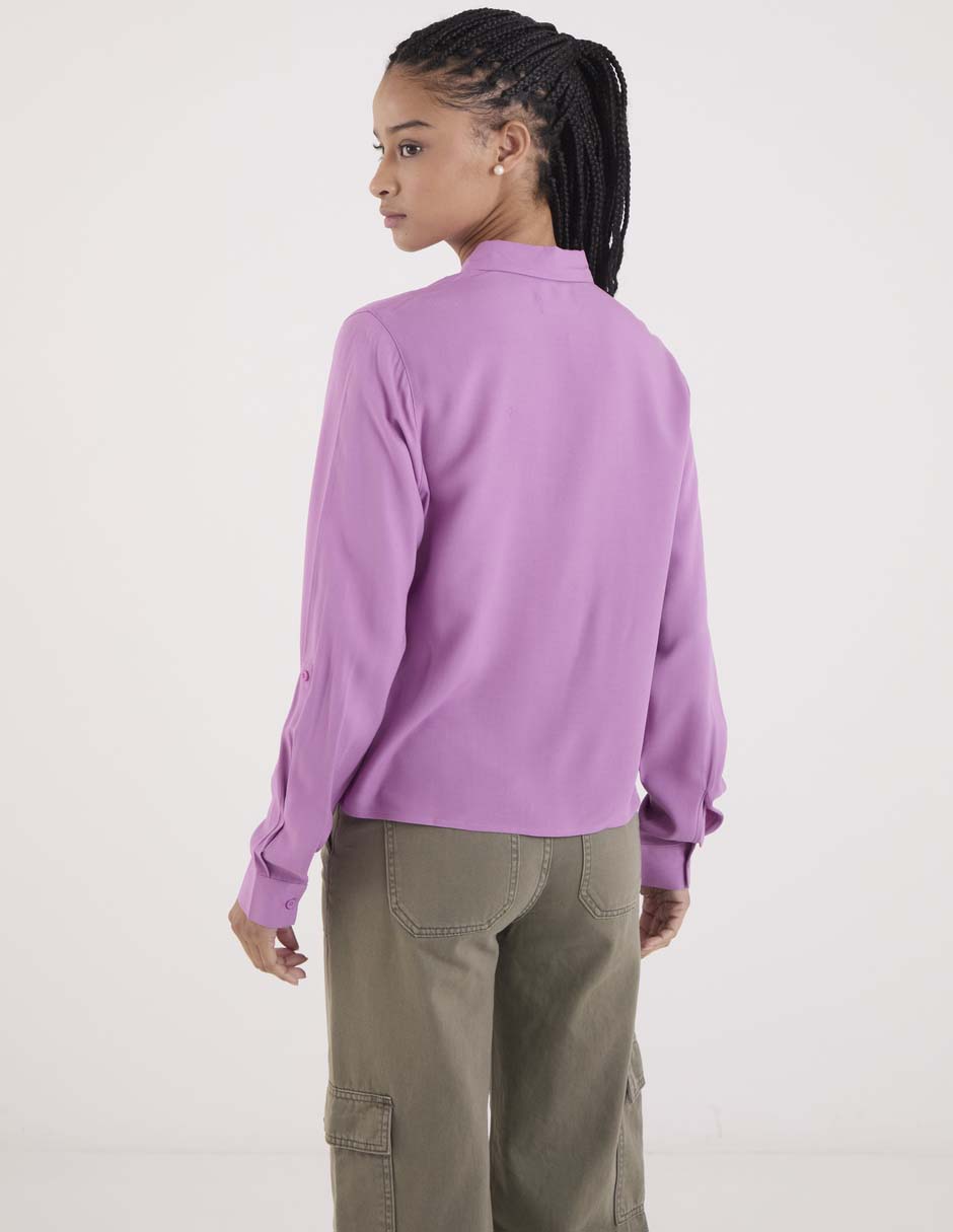 Blusa Non Stop manga larga para mujer