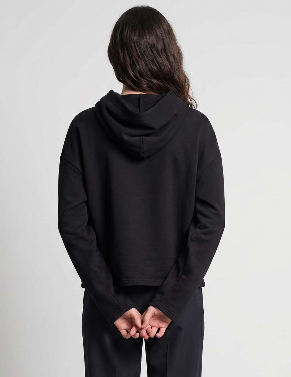 Sudadera con capucha y bolsa para mujer 3