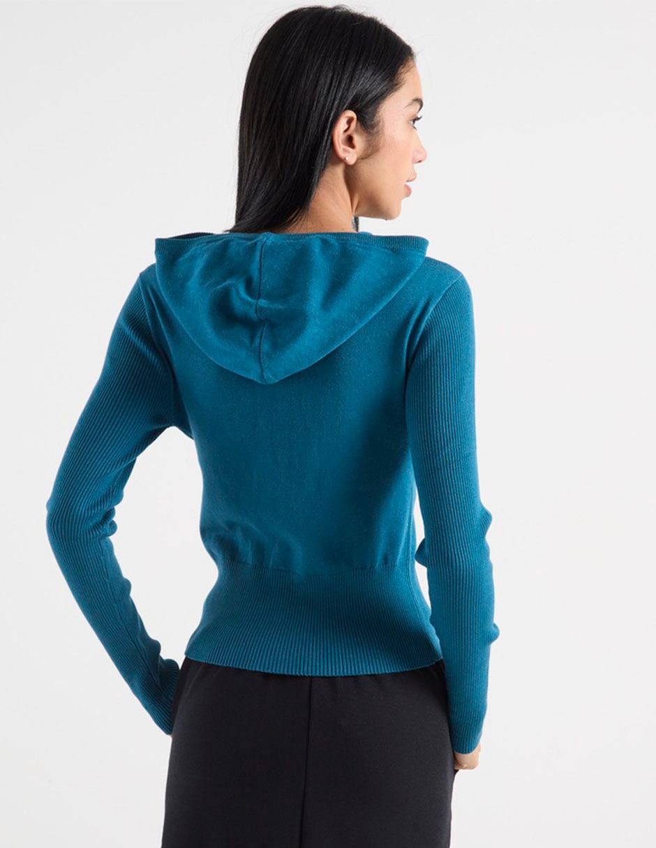 Suéter cuello redondo para mujer 2