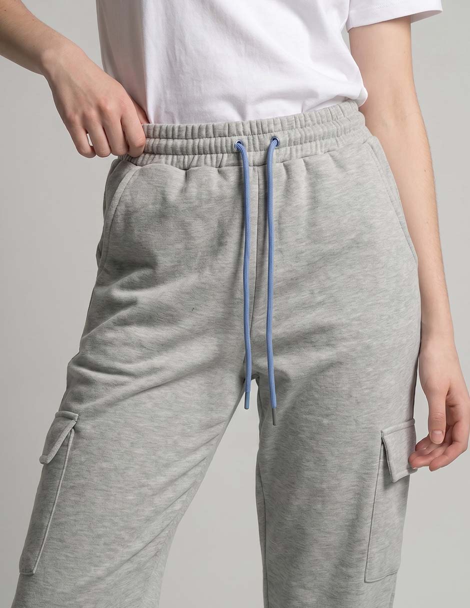 Pants regular con agujeta para mujer 3