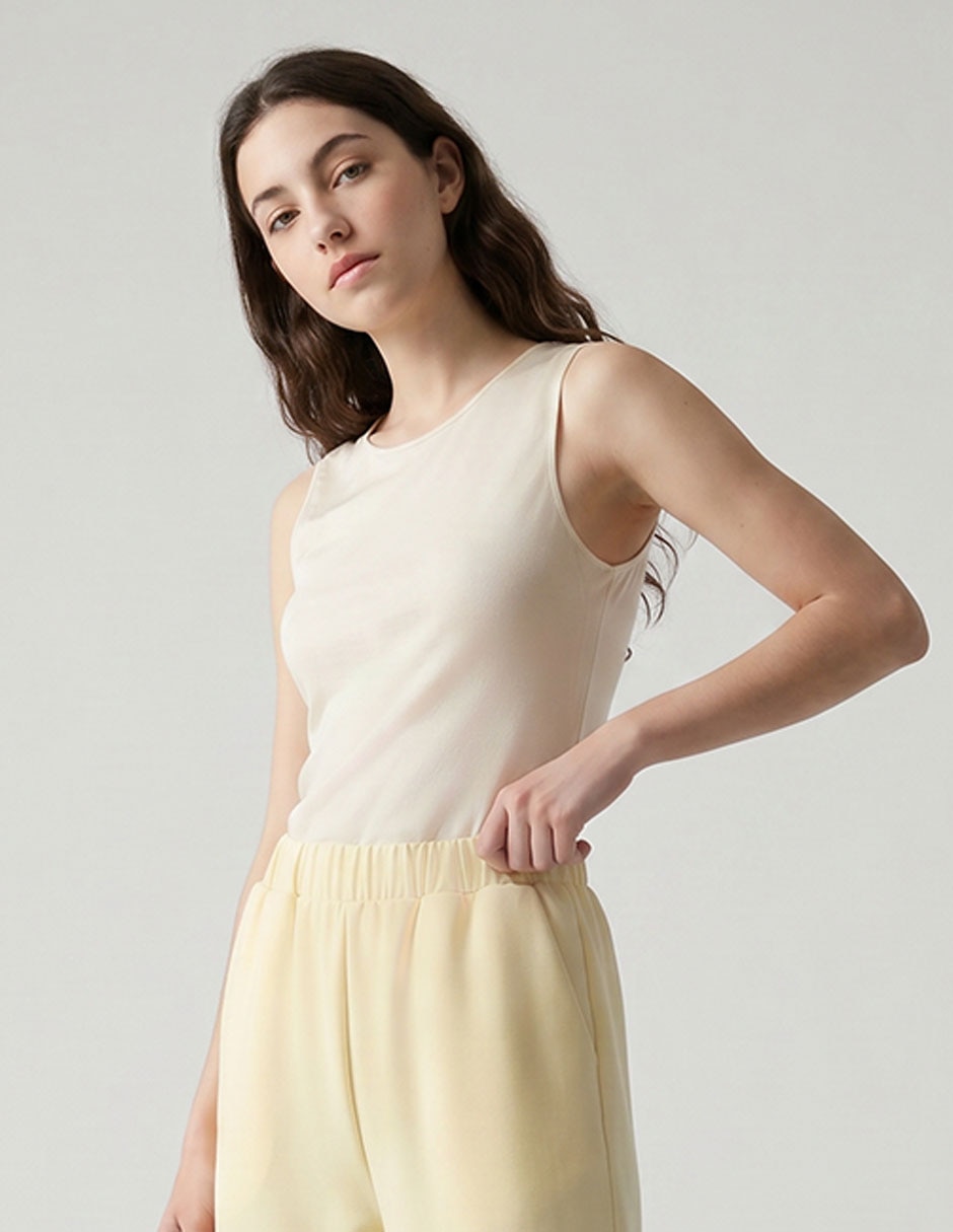 Pants amplio con elástico para mujer 1