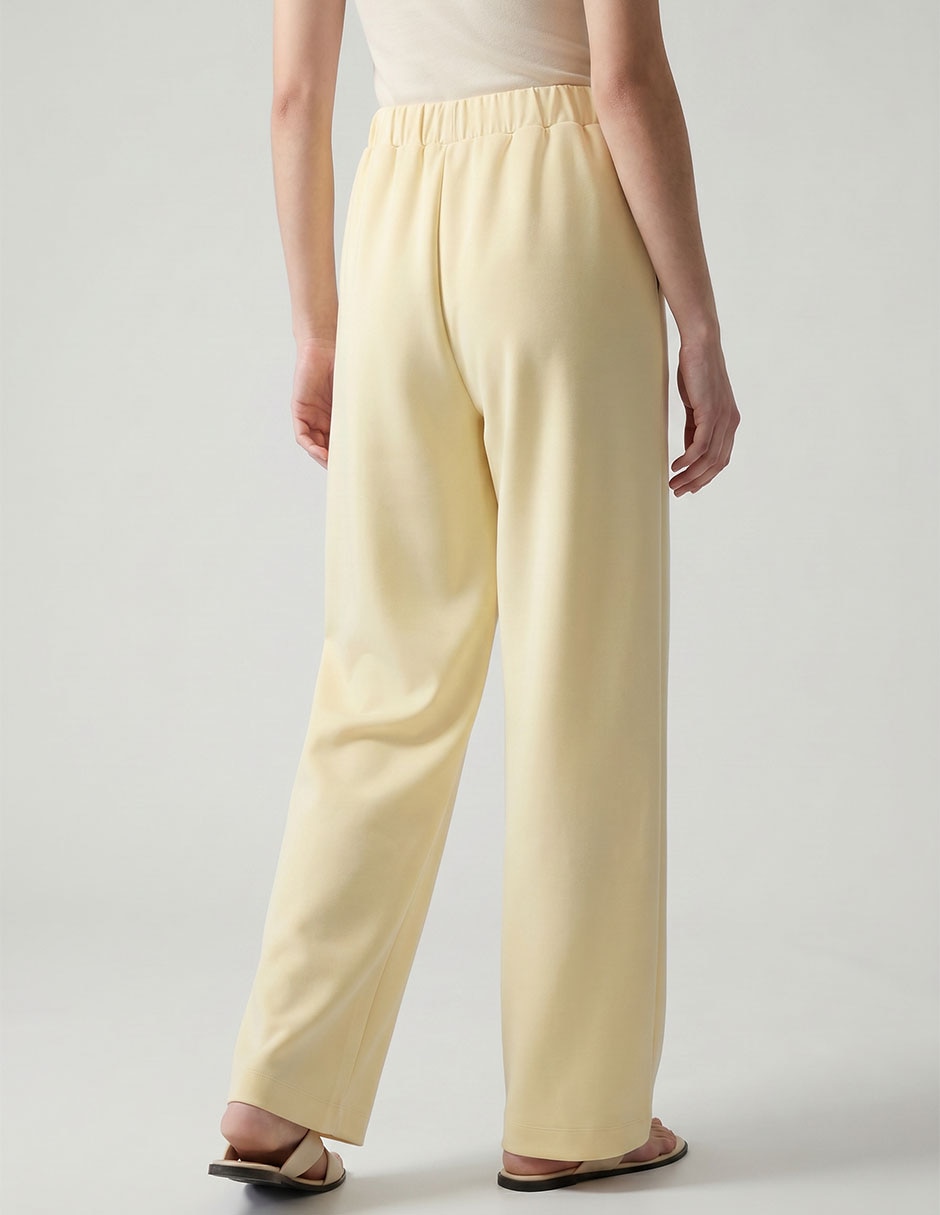 Pants amplio con elástico para mujer 3