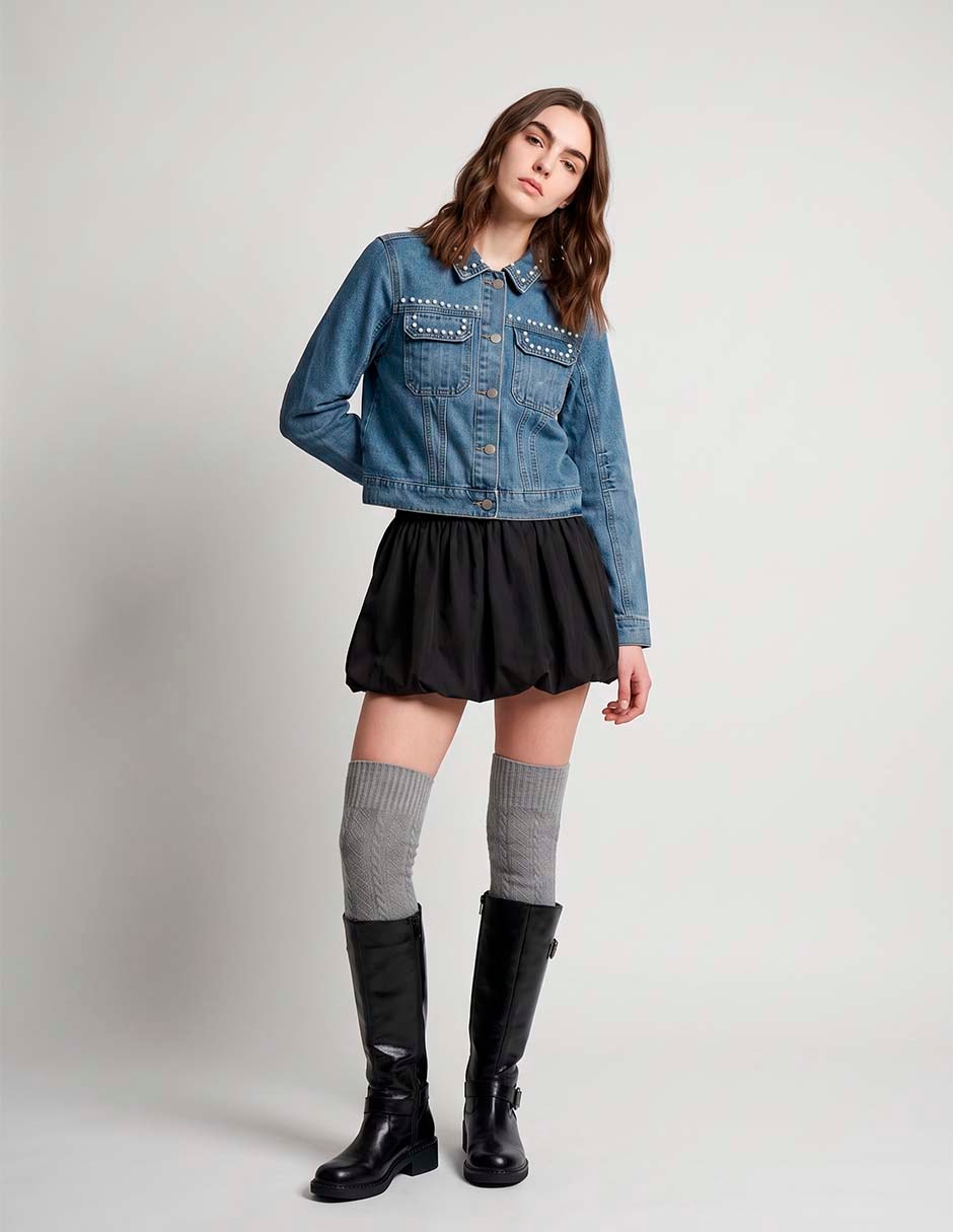 Chamarra denim para mujer Chamarra denim para mujer