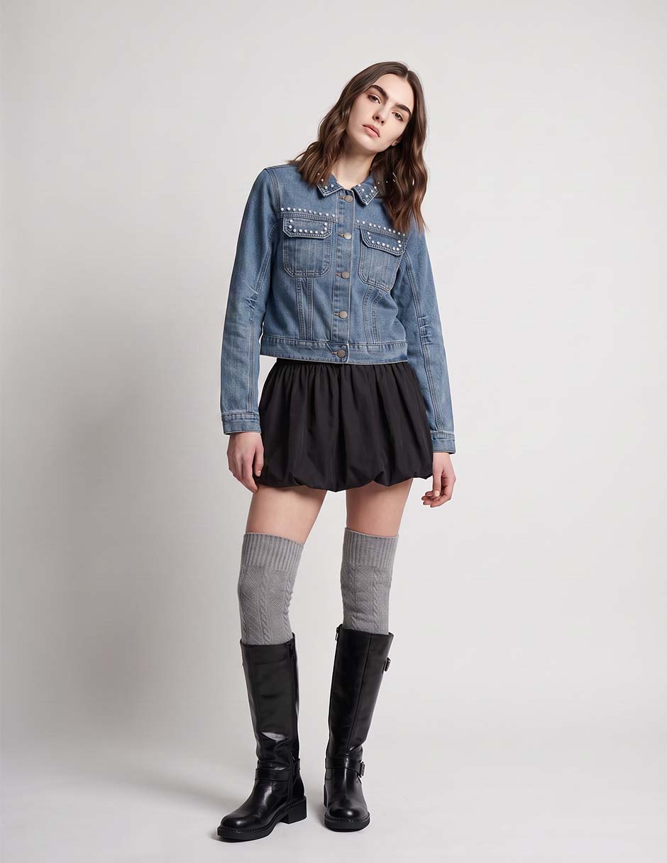 Chamarra denim para mujer 3